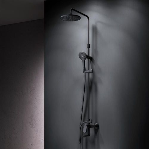 Душевая стойка Am.Pm Sunny F0785C922 настенная цвет черный