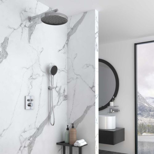 Душевая система Vincea Inspire VSFW-3I21MT2CH встраиваемая в стену цвет хром с термостатом