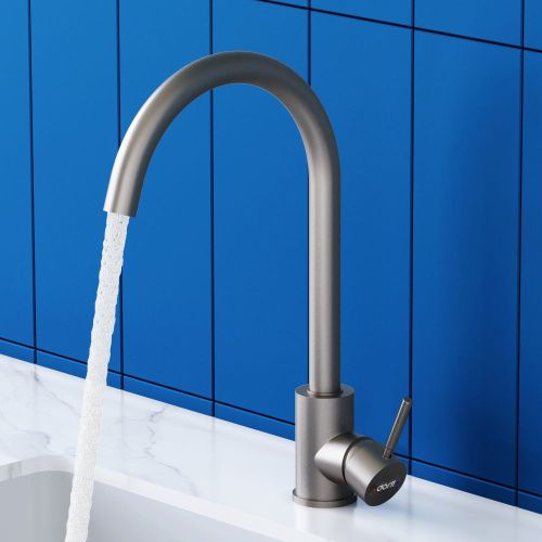 Смеситель для кухни Dorff Logic D3000000 на мойку хром - фото 3