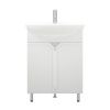 Тумба под раковину Corozo Сириус SD-00001438 60х30 напольная цвет белый