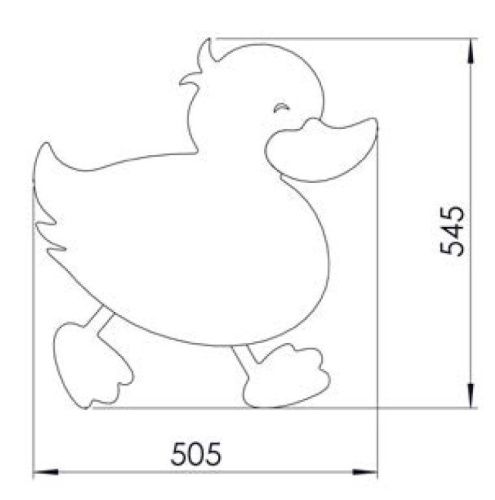 Зеркало Creavit DUCKY DC30035-A 50х50 - фото 2