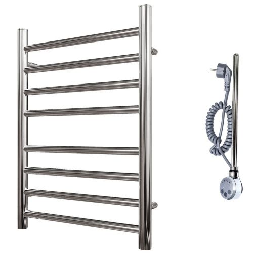 Полотенцесушитель электрический Point Аврора PN10156SE 55х60 хром - фото 4