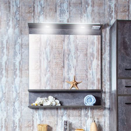 Зеркало с подсветкой Бриклаер Чили 4627125415166 70х90 подвесное