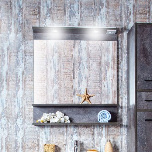 Зеркало с подсветкой Бриклаер Чили 4627125415166 70х90 подвесное - фото 2