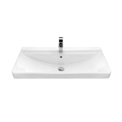 Тумба с раковиной Comforty Ангара 00-00021036CF 90х50 подвесная цвет бежевый - фото 3