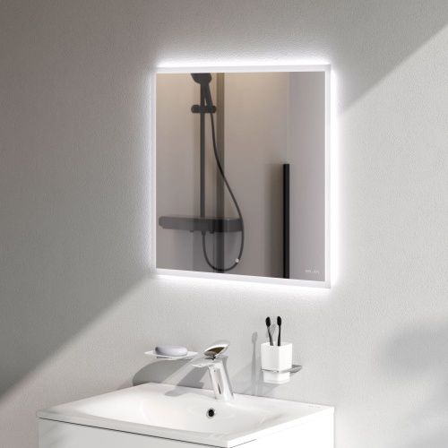 Зеркало с подсветкой Am.Pm Spirit V2.0 M71AMOX0601SA 60х60 подвесное - фото 4