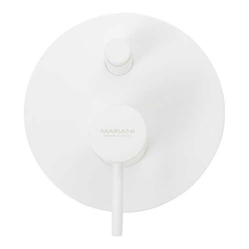 Смеситель для душа Mariani Next B37173NS встраиваемый в стену белый - фото 2