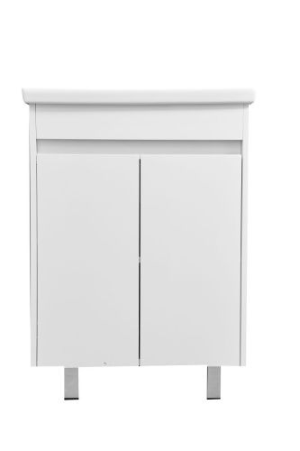 Тумба под раковину Stella Polar Фаворита SP-00000163 60х40 напольная цвет белый - фото 5