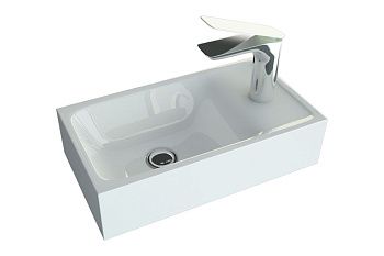 Раковина мебельная Art&Max LIBERTY AM-LAV-500-MR-Mini 50х30 накладная цвет белый