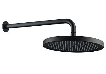 Верхний душ Aquatek AQ2080MB 25х55 черный