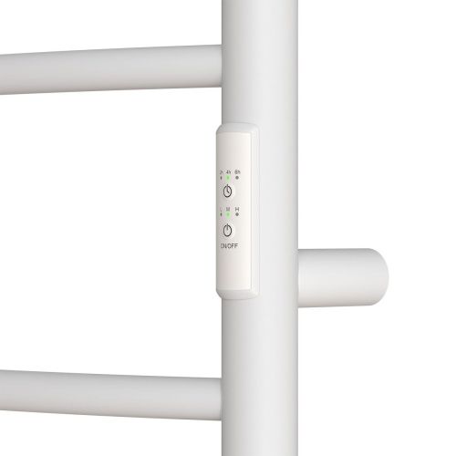 Полотенцесушитель электрический Point Афина PN04848PW 45х80 белый - фото 5