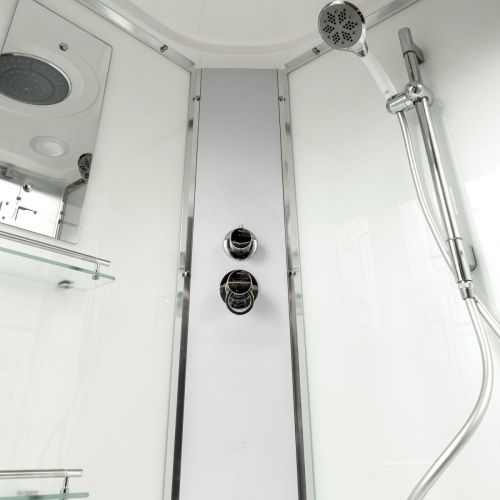 Душевая кабина AvaCan EM5012L 120х90 асимметричная с крышей ориентация левая - фото 5