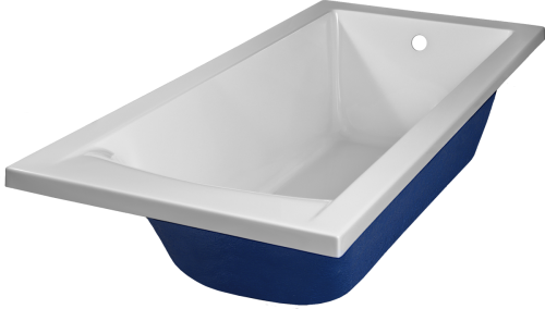 Ванна акриловая C-Bath CBQ007002 160х70 пристенная прямоугольная - фото 4