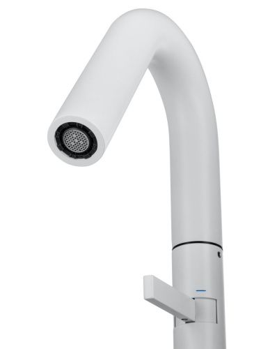 Смеситель для раковины Wonzon & Woghand WW-6068-MW на столешницу белый - фото 3