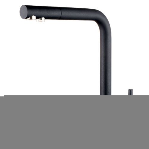 Смеситель для кухни Paulmark SKALEN Sk213020-BLM на мойку черный