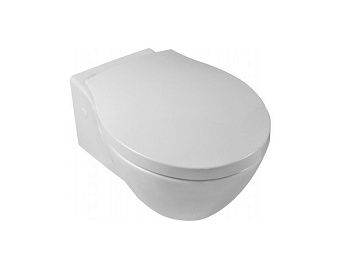 Чаша унитаза подвесная Hatria NIDO YXMD01 цвет белый без сиденья каскадный смыв