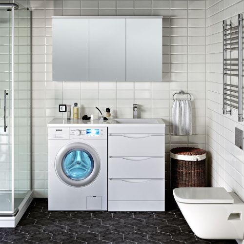 Тумба под раковину Runo Орион УТ000003442 60х50 напольная цвет белый - фото 3