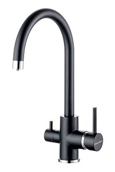 Смеситель для кухни Paulmark ESSEN Es213211-AN на мойку черный