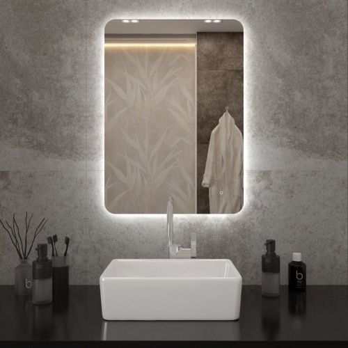 Зеркало с подсветкой Maretti Florenza FL145070P16EL 50х70 подвесное - фото 2