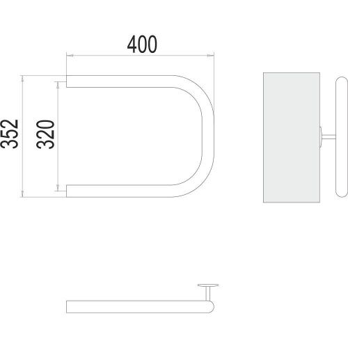 Полотенцесушитель водяной Terminus 4620768881442 40х35 хром - фото 3
