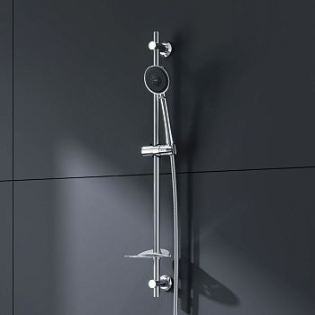 Душевой гарнитур Dorff Classic D0180000 настенный хром/серый