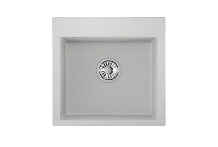 Кухонная мойка Granula 5201, АРКТИК 50х50 цвет белый поверхность матовая
