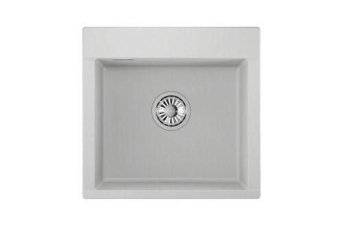 Кухонная мойка Granula 5201, АРКТИК 50х50 цвет белый поверхность матовая - фото 2