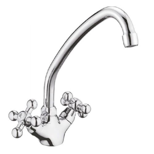 Смеситель для кухни Cron CN4019-2 на мойку хром - фото 2