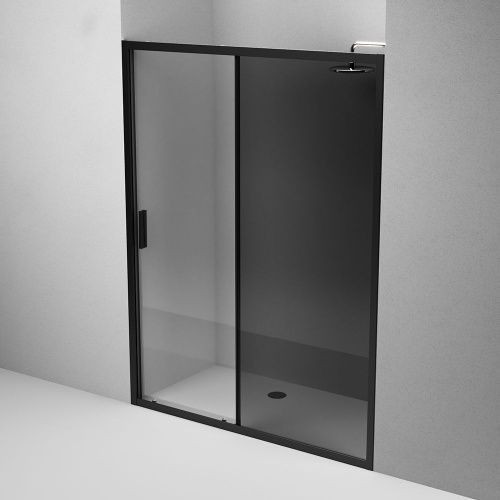 Душевая дверь Am.Pm Gem W90G-150-1-195BG 150х195 стекло прозрачное профиль черный - фото 5