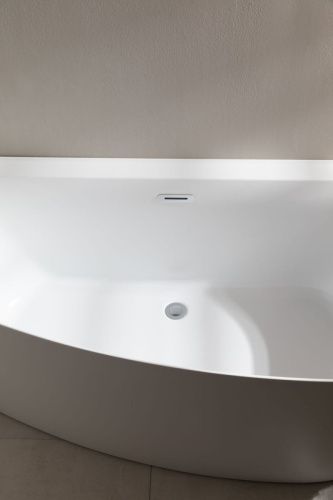 Ванна акриловая Allen Brau Priority 2.31005.21A 160х80 пристенная асимметричная с ножками - фото 3