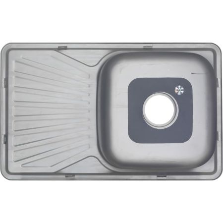 Кухонная мойка Melana 217 t (*10) 78х48 цвет хром