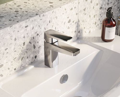 Смеситель Vitra Root Square A42731EXP на раковину хром - фото 2