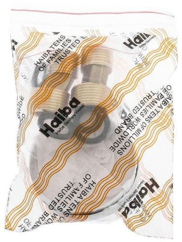 Смеситель для ванны и душа Haiba HB2226 настенный хром - фото 5