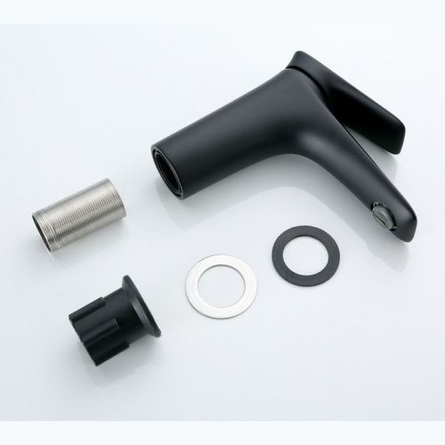 Смеситель Bond Cube B03-2188 на раковину черный - фото 3