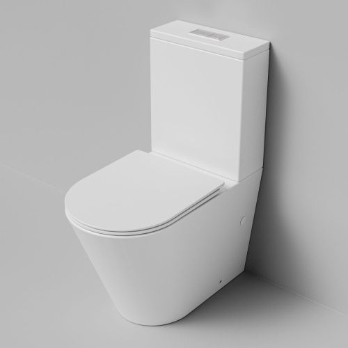 Унитаз напольный с бачком Grossman Торнадо GR-4458MSQ белый с сиденьем микролифт безободковый смыв торнадо - фото 5