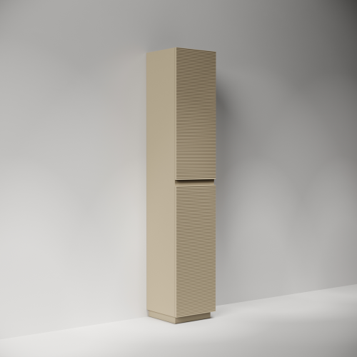Шкаф-пенал Sancos FOLK Floor PFL35FCP 40х190 напольный цвет бежевый - фото 3