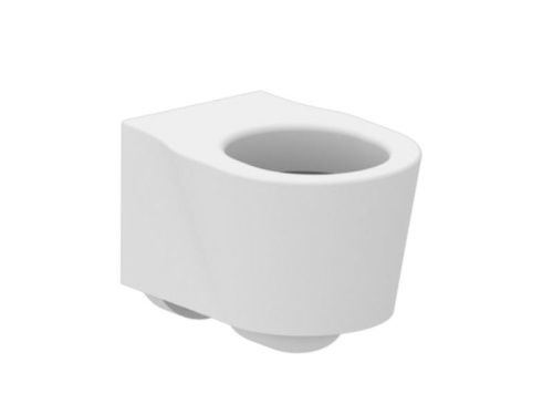 Чаша унитаза подвесная Scarabeo Bucket 8812/CL* цвет белый без сиденья безободковая каскадный смыв
