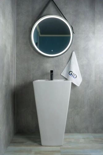 Раковина керамическая Gid Autonomo 81103 50х50 напольная цвет белый 1 отверстие под смеситель - фото 3