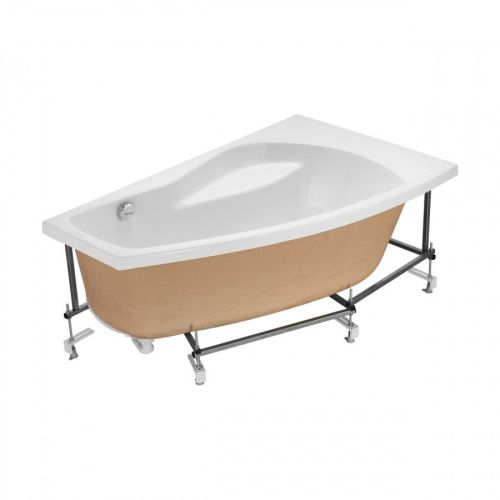 Ванна акриловая Santek Майорка XL 1WH111990 160х95 пристенная асимметричная без каркаса - фото 3