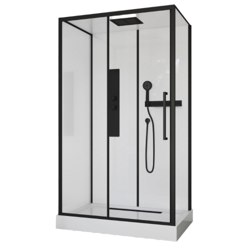 Душевая кабина Cerutti SPA AMI120 120х80 прямоугольная с крышей ориентация универсальная - фото 5