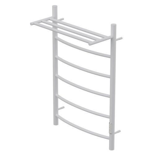 Полотенцесушитель электрический Point Афина PN04858PW 55х80 белый - фото 3