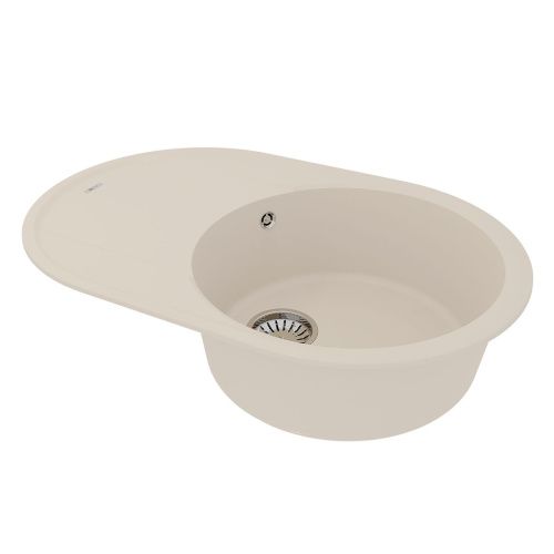 Кухонная мойка LeMark Lacha 760 9910060 75х50 цвет бежевый поверхность матовая - фото 2