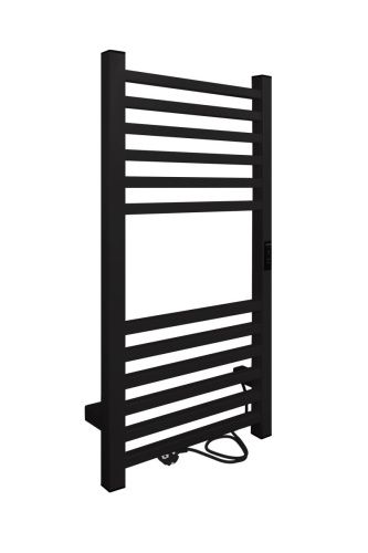 Полотенцесушитель электрический Indigo Attic LСLATCE80-40BRRt 45х80 черный - фото 5