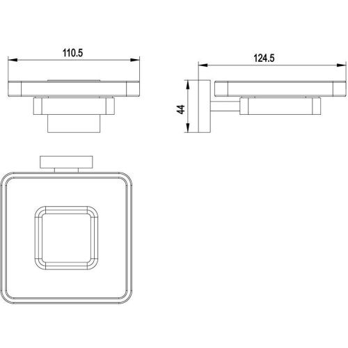 Мыльница Timo Selene 17022/17 - фото 2