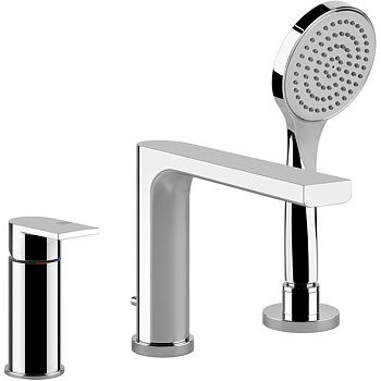 Смеситель Gessi Emporio Via manzoni 38634#031 на борт ванны хром