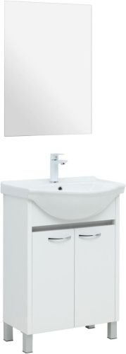 Тумба под раковину Aquanet Донна 00294390 60х30 напольная цвет белый - фото 5