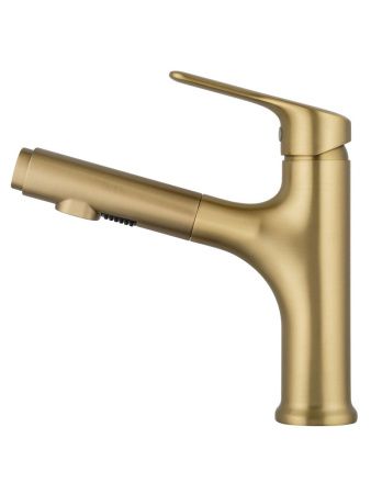 Смеситель Wonzon & Woghand WW-AE4151-BG на раковину золото