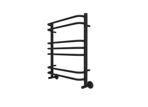 Полотенцесушитель водяной Aquatek Пандора AQ RRС0760BL 50х60 черный - фото 3