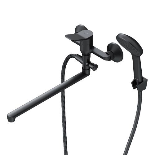 Смеситель для ванны и душа Am.Pm X-Joy F85A90122 настенный черный - фото 2