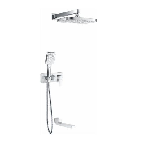 Душевая система Rose R1035 встраиваемая в стену цвет хром - фото 2